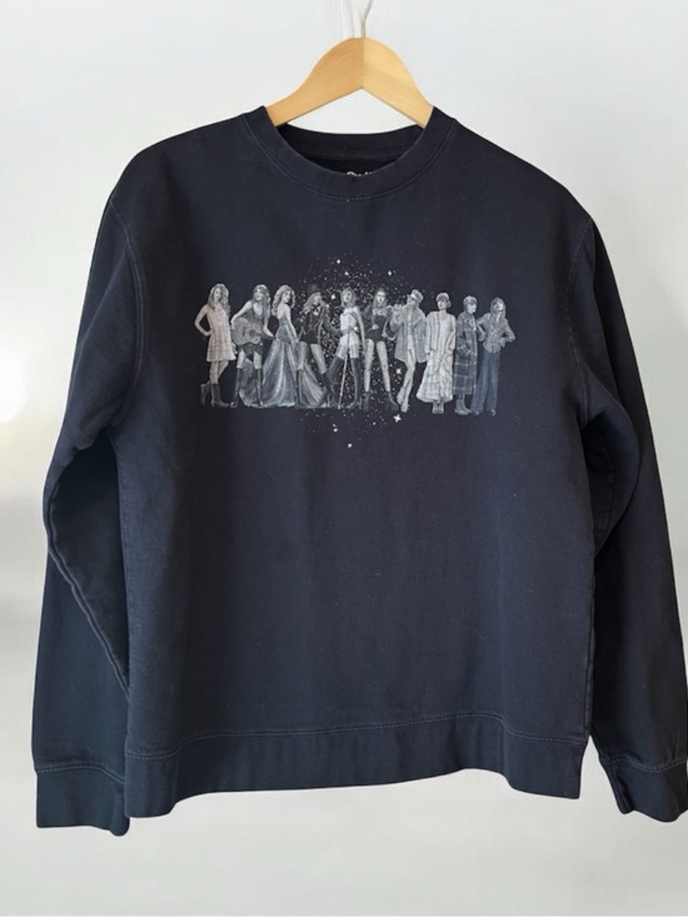 Taylor Swift Eras tour Graphic Midnights Crewneck Sweatshirt Oversized Pullover